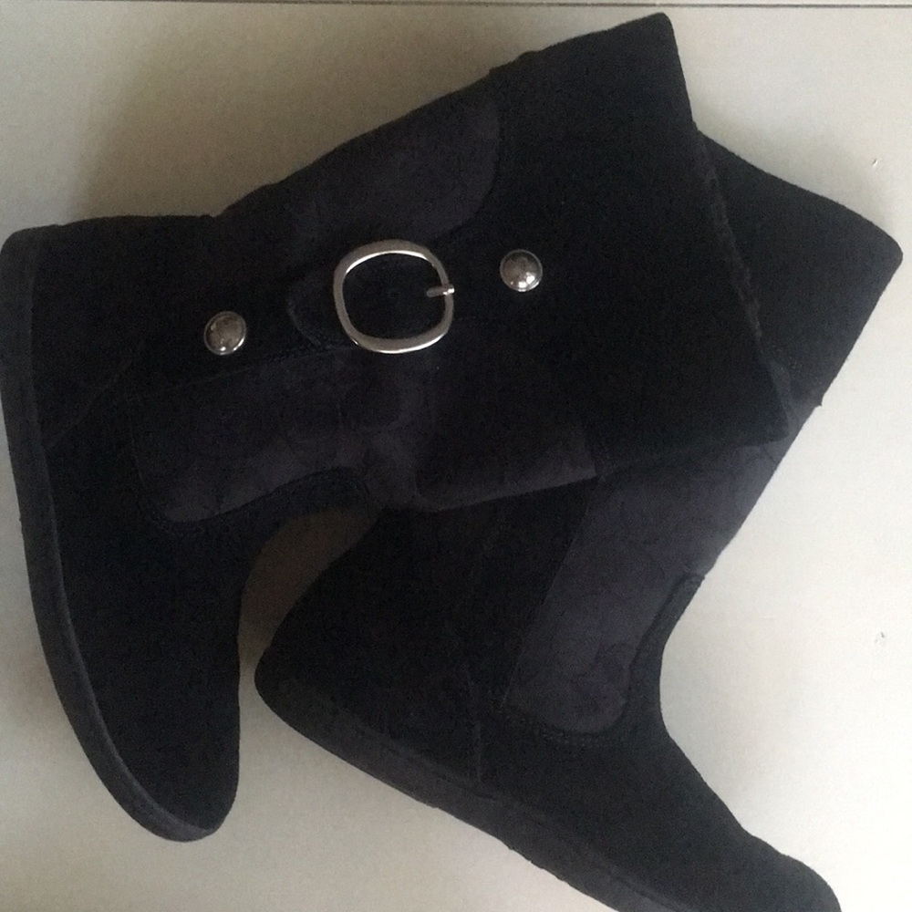 RARE Coach Suede Boots